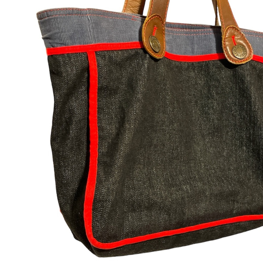 GAP Y2K Reversible Denim/Corduory Hand Bag - Picture 3 of 12